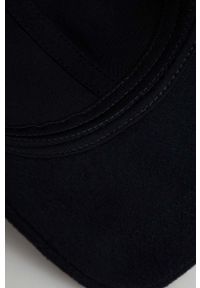 Karl Lagerfeld czapka z daszkiem kolor granatowy z aplikacją. Kolor: niebieski. Wzór: aplikacja #4