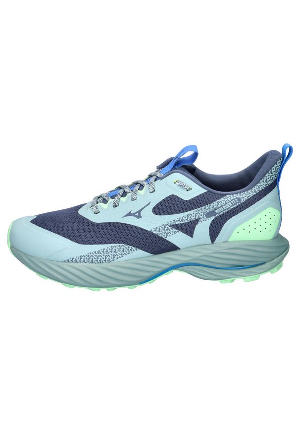 Buty do biegania męskie Mizuno Wave Rider Tt 2. Kolor: niebieski. Materiał: syntetyk, materiał. Szerokość cholewki: normalna. Model: Mizuno Wave. Sport: bieganie