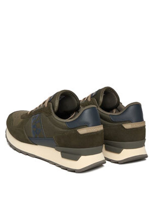 Napapijri Sneakersy Stab NP0A88XI Kolorowy. Materiał: zamsz, skóra. Wzór: kolorowy