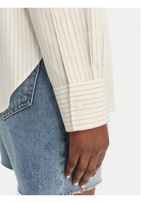 Calvin Klein Jeans Koszula LV047F103G Beżowy Relaxed Fit. Kolor: beżowy. Materiał: bawełna #3