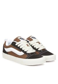 Vans Tenisówki Knu Skool VN000D22BW21 Brązowy. Kolor: brązowy. Materiał: zamsz, skóra #4