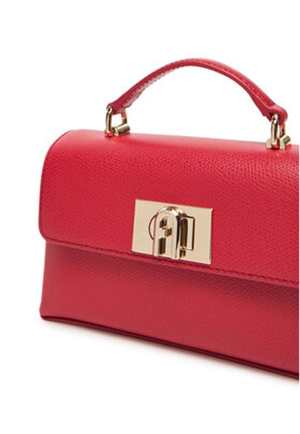 Furla Torebka 1927 WE00423 ARE000 CN RUB00 Czerwony. Kolor: czerwony. Materiał: skórzane