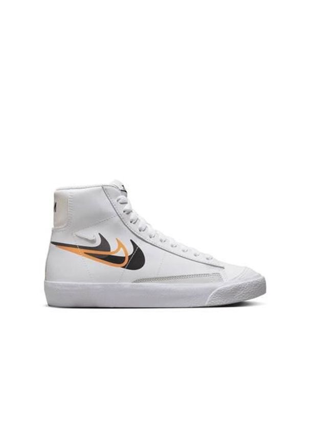 Buty do chodzenia damskie Nike Blazer Mid. Zapięcie: sznurówki. Kolor: biały. Materiał: materiał. Szerokość cholewki: normalna. Sport: turystyka piesza