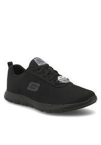 skechers - Skechers Sneakersy 77210BLK Czarny. Kolor: czarny. Materiał: materiał, mesh #4