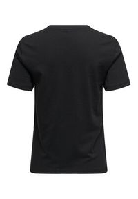 only - ONLY T-Shirt Polly 15317989 Czarny Regular Fit. Kolor: czarny. Materiał: bawełna #4