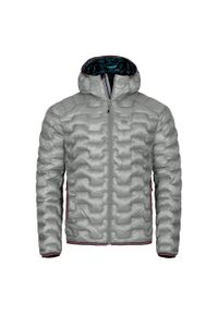 ELEVENATE - Kurtka puchowa Elevenate Motion. Kolor: wielokolorowy, szary, zielony. Materiał: puch. Sezon: zima. Sport: wspinaczka, narciarstwo #1