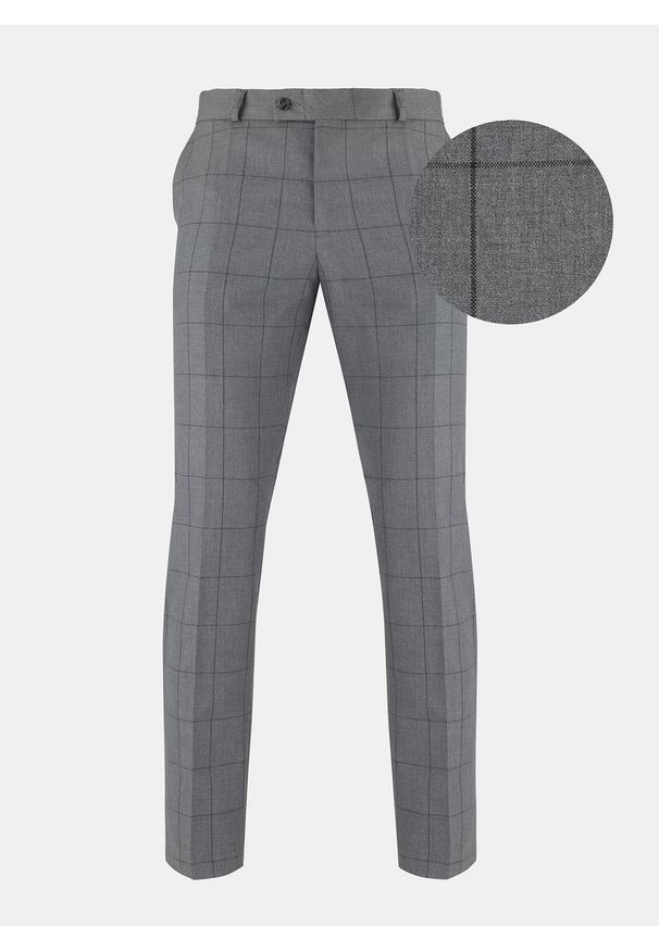 Pako Lorente - PAKO LORENTE – Spodnie męskie garniturowe CARLOS PPLM9-6G-235-S. Materiał: tkanina. Styl: elegancki