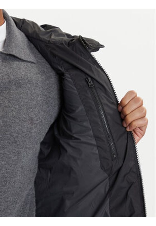 Marc O'Polo Płaszcz zimowy M29 0960 70154 Czarny Regular Fit. Typ kołnierza: polo. Kolor: czarny. Materiał: syntetyk. Sezon: zima