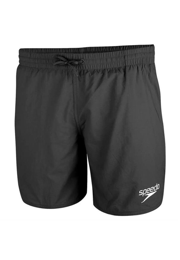 Szorty kąpielowe Speedo Essentials 16. Kolor: czarny. Materiał: poliester