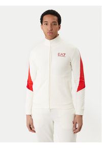 EA7 Emporio Armani Dres 7M001610 AF12451 U0004 Beżowy Regular Fit. Kolor: beżowy. Materiał: bawełna #6