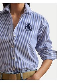 Lauren Ralph Lauren - LAUREN RALPH LAUREN Koszula 200932539001 Niebieski Relaxed Fit. Kolor: niebieski. Materiał: bawełna #6