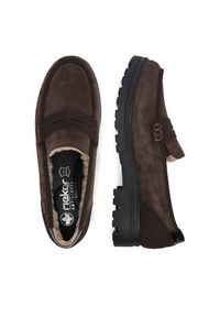 Rieker Loafersy CEO-43051-25 Brązowy. Kolor: brązowy. Materiał: skóra, zamsz #2