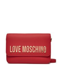 Love Moschino - LOVE MOSCHINO Torebka JC4023PP1LKD0500 Czerwony. Kolor: czerwony. Materiał: skórzane