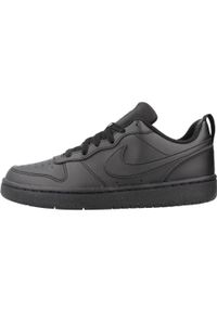Buty do chodzenia damskie Nike Court Borough Low Recraft. Kolor: czarny. Materiał: materiał, syntetyk. Szerokość cholewki: normalna. Model: Nike Court. Sport: turystyka piesza #2