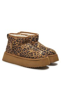 Steve Madden Śniegowce Campfire SM11002737 Brązowy. Kolor: brązowy. Materiał: zamsz, skóra