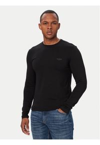 Guess Longsleeve M6YI28 K3733 Czarny Regular Fit. Kolor: czarny. Materiał: bawełna. Długość rękawa: długi rękaw #1
