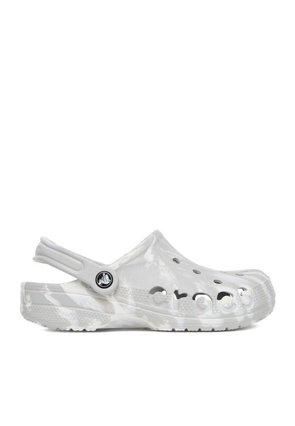 Crocs Klapki C-BAYA MARBLED CLOG 206935-1FS Szary. Kolor: szary