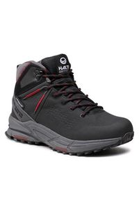 Halti Trekkingi Hakon Mid Dx W Trekking Shoe 054-2727 Czarny. Kolor: czarny. Materiał: skóra
