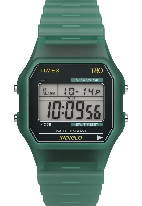 Zegarek Timex Zegarek męski Timex TW2Y34100 zielony. Kolor: zielony