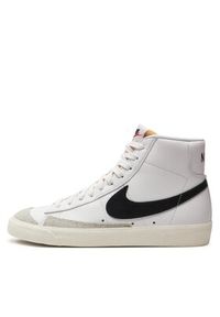 Nike Sneakersy Blazer Mid '77 Vntg BQ6806 100 Biały. Kolor: biały. Materiał: skóra #5