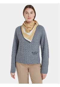 TOMMY HILFIGER - Tommy Hilfiger Chusta Th Prep Square AW0AW16187 Beżowy. Kolor: beżowy. Materiał: materiał #3