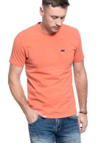 Lee - MĘSKI T-SHIRT LEE SS POCKET TEE PAPRIKA L64PSWNI 112115854 #2