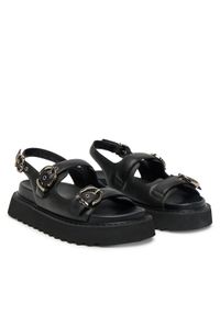 Pinko - PINKO Sandały Kate 03 SD0293 P003 Czarny. Kolor: czarny. Materiał: skóra