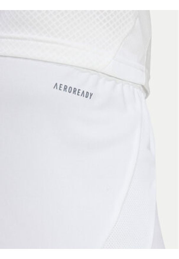Adidas - adidas Szorty sportowe Real Madrid 24/25 Home IU5008 Biały Regular Fit. Kolor: biały. Materiał: syntetyk