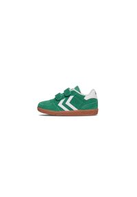 Sneakersy dla dzieci Hummel Victory Suede II. Okazja: na co dzień. Kolor: zielony #1
