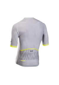 Koszulka rowerowa męskie NORTHWAVE STORM AIR JERSEY SHORT SLEEVE. Kolor: szary. Materiał: jersey