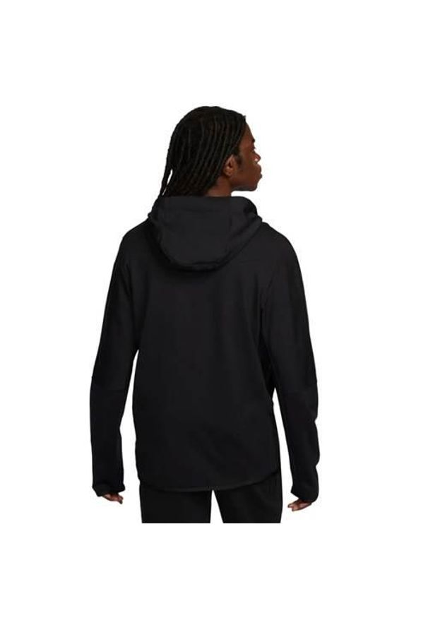 Bluza sportowa damska Nike M Nk Tech Fz Lghtwht. Typ kołnierza: kaptur. Kolor: czarny. Materiał: dzianina. Sport: fitness