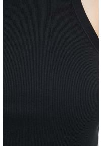 Polo Ralph Lauren top bawełniany kolor czarny. Typ kołnierza: polo. Kolor: czarny. Materiał: bawełna #5