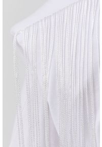 Silvian Heach t-shirt bawełniany kolor biały. Kolor: biały. Materiał: bawełna. Długość rękawa: krótki rękaw. Długość: krótkie #3