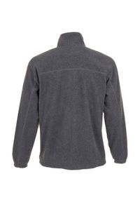 SOL'S - Bluza Polarowa Unisex Dla Dorosłych North. Kolor: szary. Materiał: polar. Sezon: zima