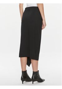 Calvin Klein Spódnica ołówkowa Stretch Jersey Midi Skirt K20K206808 Czarny Slim Fit. Kolor: czarny. Materiał: syntetyk #4