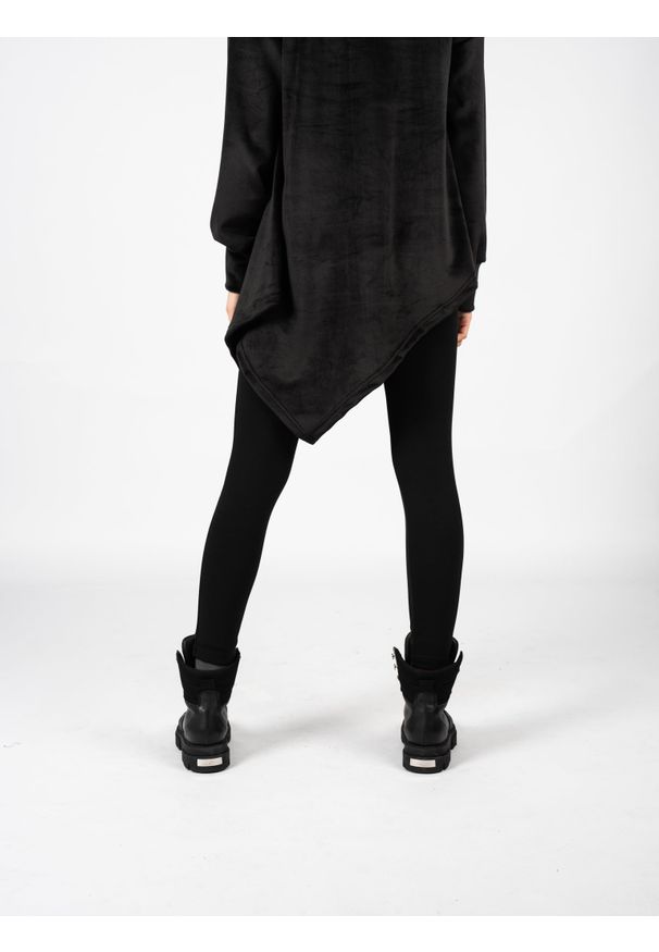 La Haine Inside Us Legginsy "Letty" | P23324JLETTY | Kobieta | Czarny. Stan: podwyższony. Kolor: czarny. Materiał: elastan, poliester