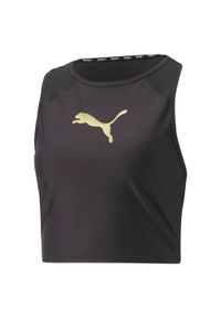 T-shirt bez rękawów damski Puma FIT EVERSCULPT. Kolor: czarny. Długość rękawa: bez rękawów #1