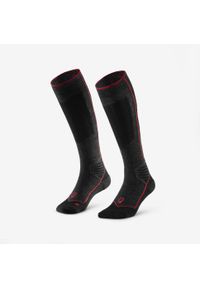 WEDZE - Skarpety narciarskie dla dorosłych Wedze 900 Merino Wool z wełną merynosa. Materiał: wełna, elastan, poliamid. Sport: narciarstwo