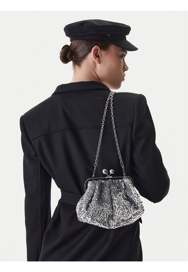 Weekend Max Mara Torebka 2615511094650 Srebrny. Kolor: srebrny