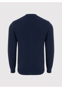 Pako Lorente - PAKO LORENTE – Sweter męski rozpinany w granatowym kolorze. Kolor: niebieski. Materiał: wełna, bawełna, poliamid. Sezon: jesień #6