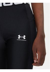 Under Armour Legginsy HeatGear 1388693 Czarny Slim Fit. Kolor: czarny. Materiał: syntetyk