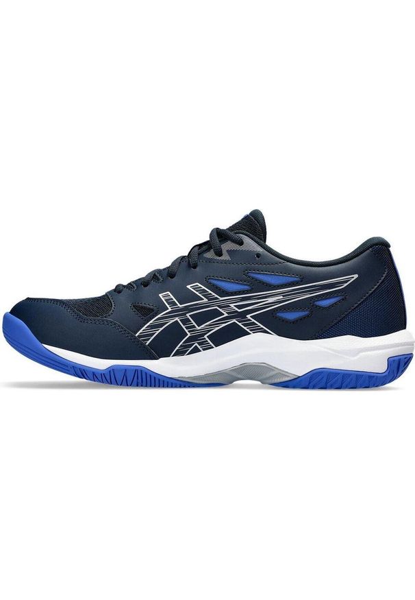 Buty halowe Asics Gel-Flare. Kolor: niebieski. Materiał: materiał, syntetyk