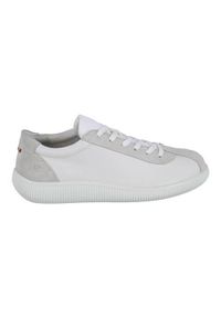 ecco - Buty do chodzenia damskie Ecco Sneaker Soft Zero. Zapięcie: sznurówki. Kolor: biały. Materiał: syntetyk, materiał. Szerokość cholewki: normalna. Sport: turystyka piesza