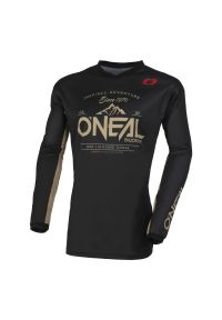 O'NEAL - Bluza rowerowa mtb męska O'Neal Element Dirt V.23. Kolor: beżowy, czarny, wielokolorowy. Materiał: materiał