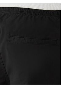 Calvin Klein Jeans Szorty materiałowe LV04RB618G Czarny Regular Fit. Kolor: czarny. Materiał: bawełna #4