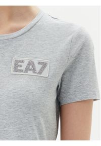 EA7 Emporio Armani T-Shirt 7W000492 AF10373 O8002 Szary Regular Fit. Kolor: szary. Materiał: bawełna #4