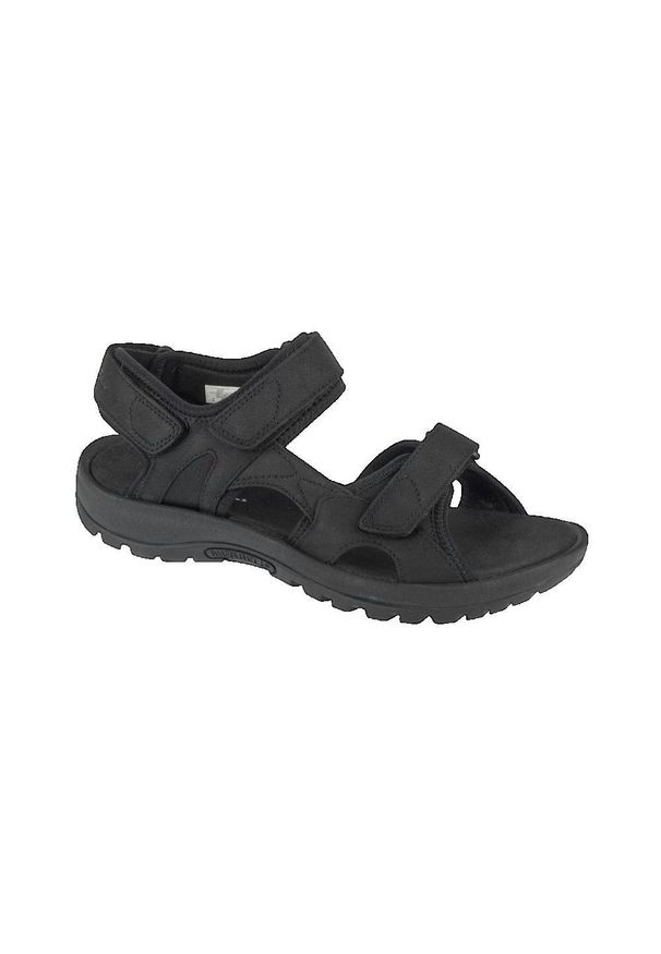 Sandały Trekkingowe Męskie Merrell Sandspur 2 Convert. Kolor: czarny. Materiał: nubuk, skóra. Sport: turystyka piesza