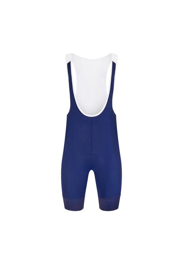 KEADA SPORTS - Damskie spodnie kolarskie z szelkami Essential – Granatowe. Kolor: niebieski. Długość: krótkie. Sport: kolarstwo