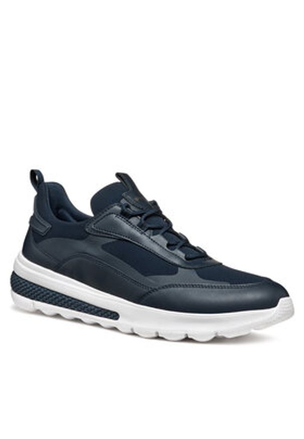 Geox Sneakersy U Spherica Actif U45BAD 0119B C4002 Granatowy. Kolor: niebieski. Materiał: materiał