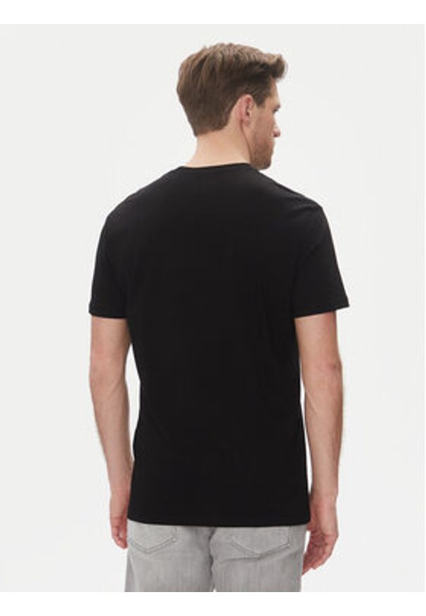 Armani Exchange T-Shirt XM000787 AF12308 UC001 Czarny Regular Fit. Kolor: czarny. Materiał: bawełna